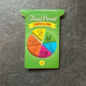 Trivial Pursuit Scratch & Play Game